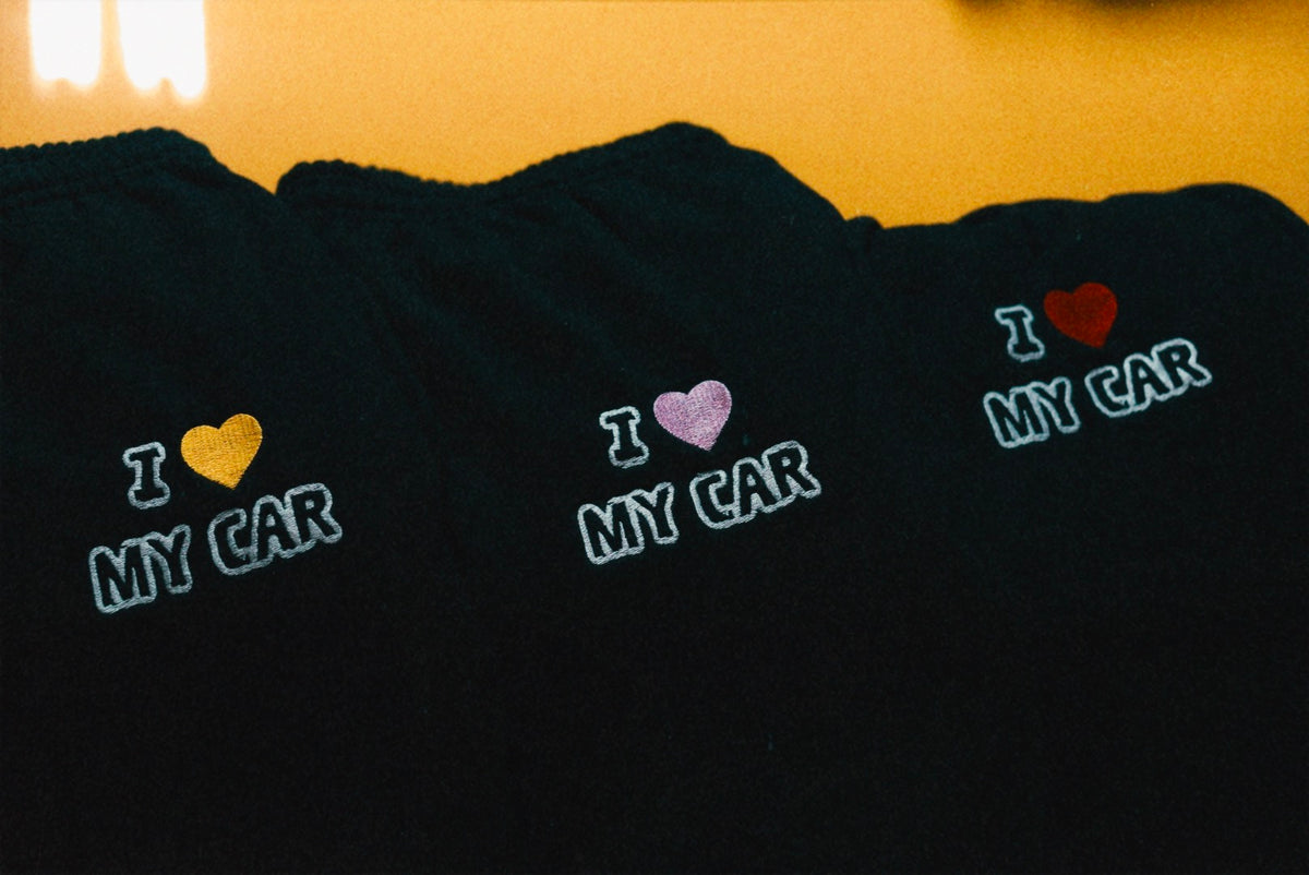 I Heart My Car Sweatpants
